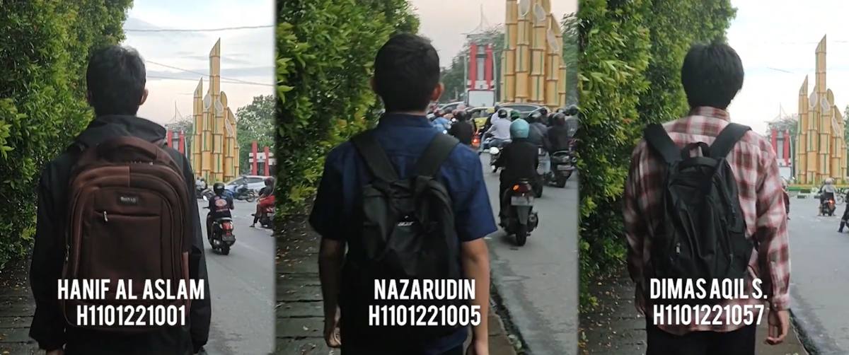 Tim KeripikKu: Hanif Al Aslam, Nazarudin, dan Dimas Aqil Salsabil