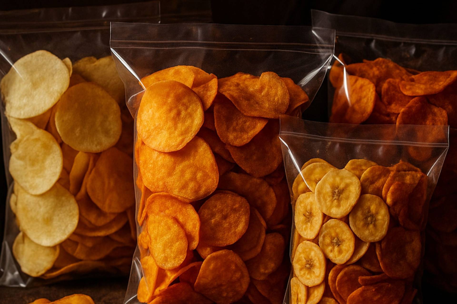Keripik singkong dan pisang renyah dalam kemasan – camilan khas rumahan yang cocok untuk oleh-oleh